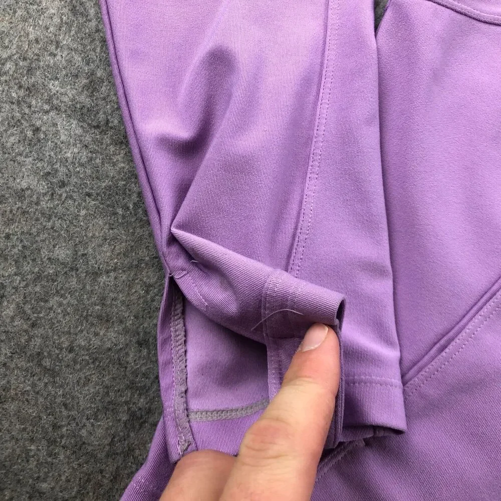 Nike Jacket Womens Medium Purple Full Zip Track Running Hiking Dri Fit Y2K VTG * - Picture 8 of 13